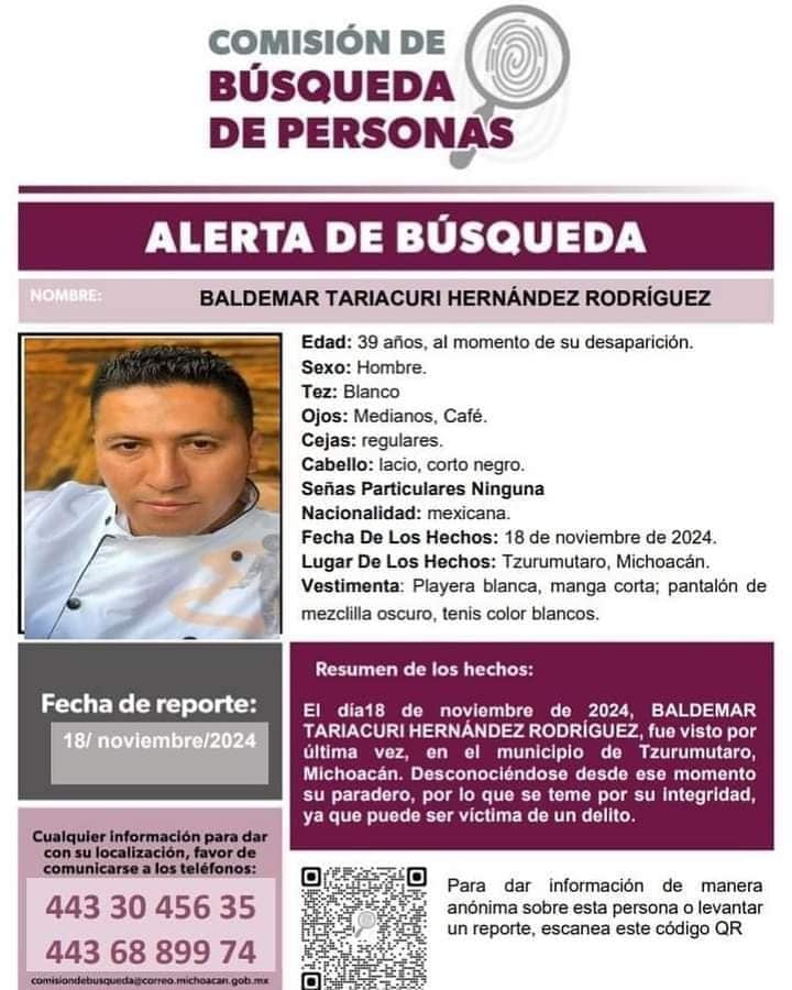 Búsqueda de Tariácuri Hernández