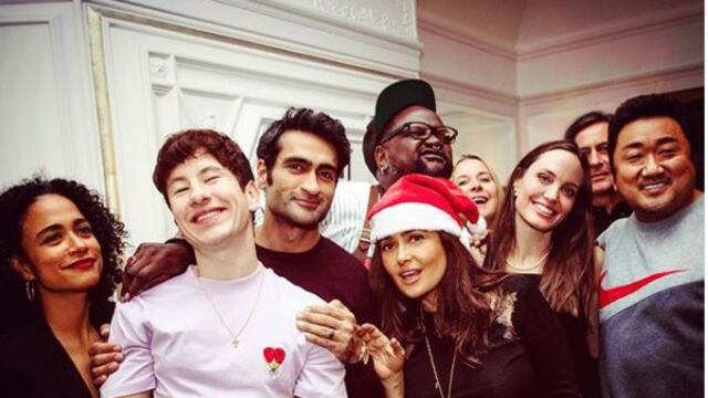 Salma Hayek y los Eternals