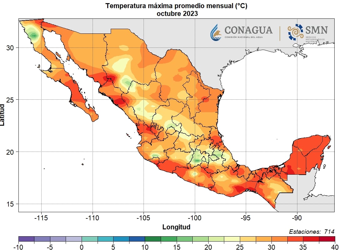 Este fue el mes más caluroso de México