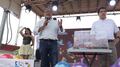 Andrés Mijes encabeza festejo infantil en Divertiparque de Escobedo