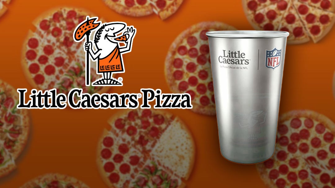 Vaso coleccionable de Little Caesars es de aluminio y cambia de color; este es su precio