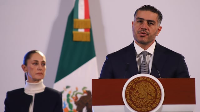 Omar García Harfuch, secretario de seguridad, presenta su estrategia de seguridad para los siguientes seis años