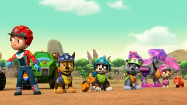 28 minutos de los mejores dinorescates de Paw Patrol