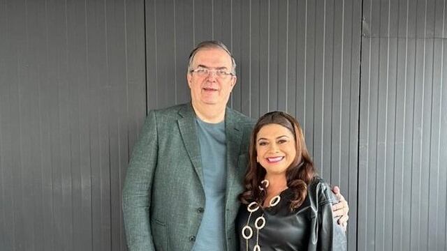 Clara Brugada y Marcelo Ebrard