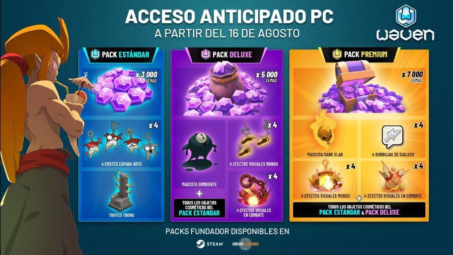 Acceso anticipado Waven