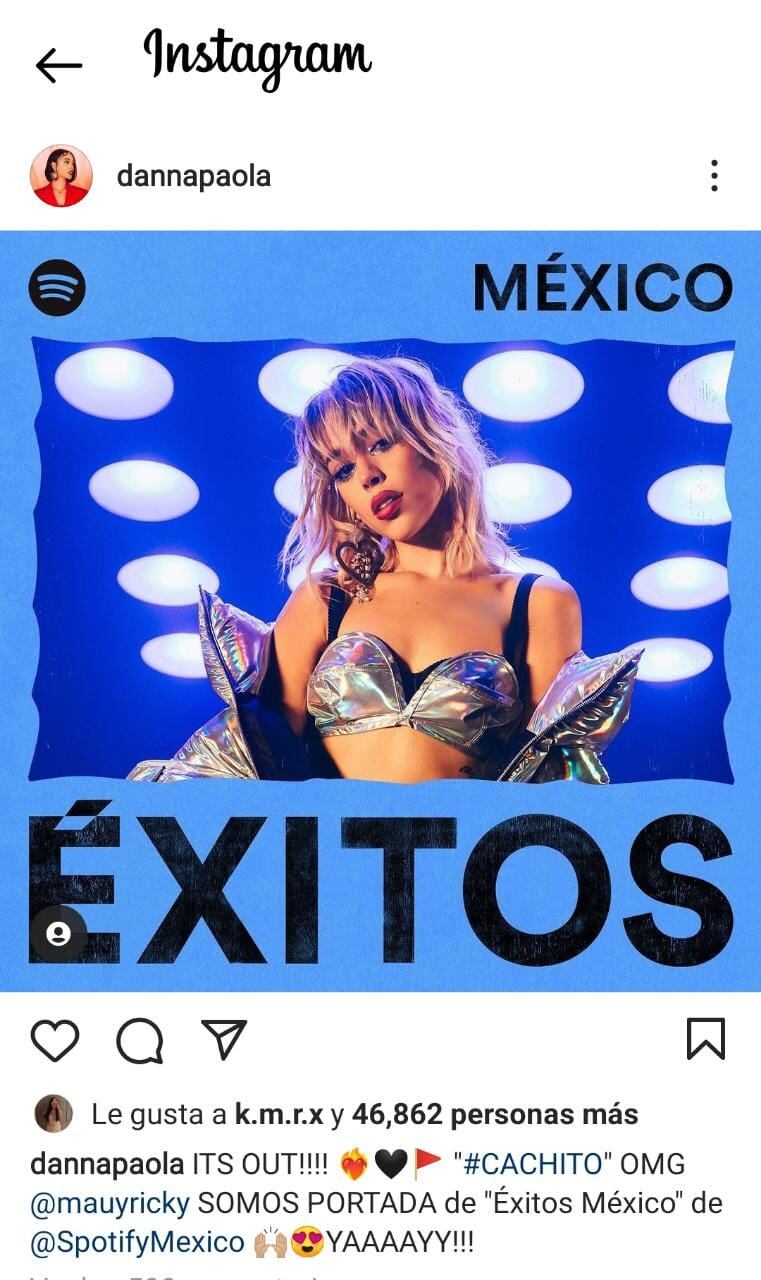 Publicación de Instagram