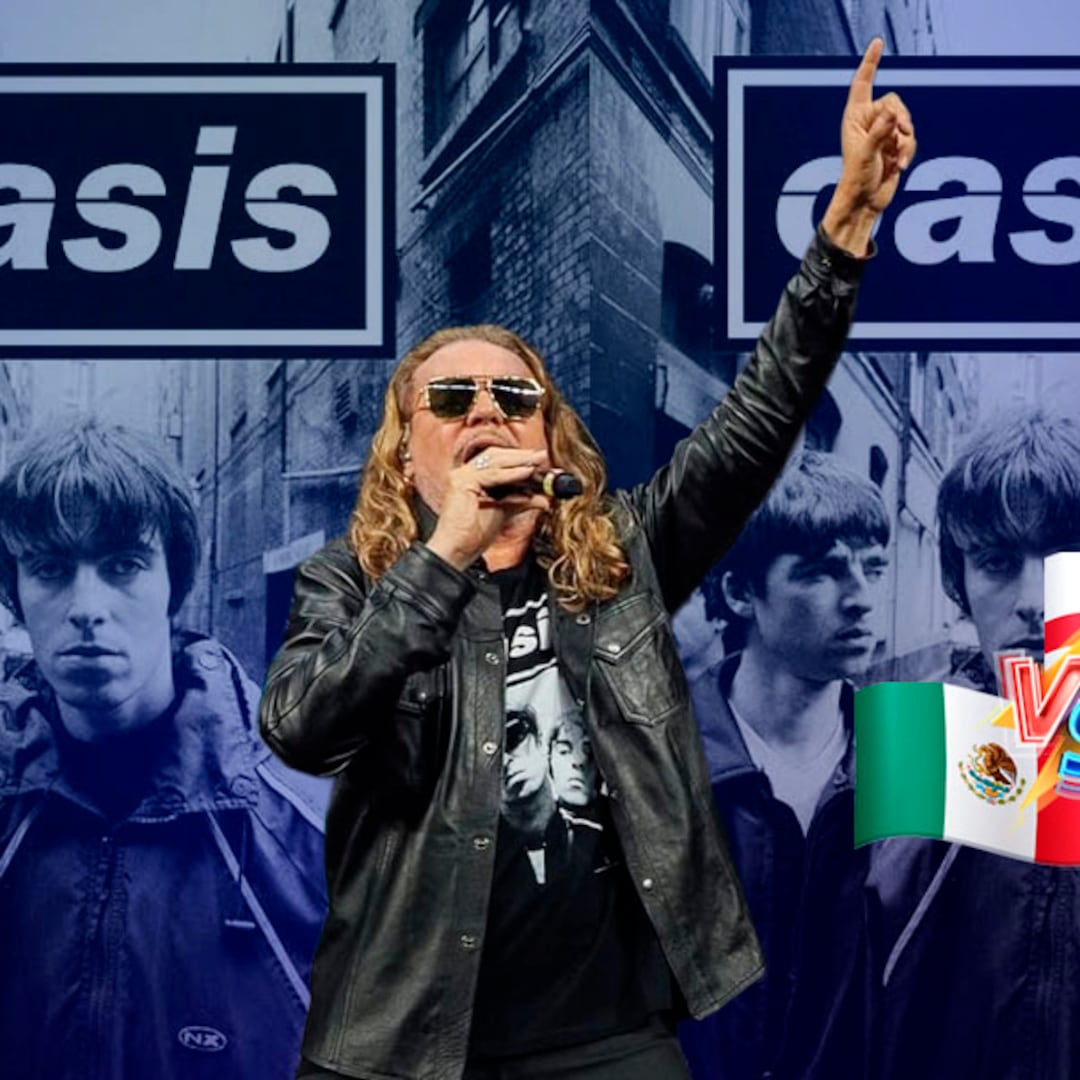 Fher de Maná calienta el México vs Inglaterra con guiño a Oasis