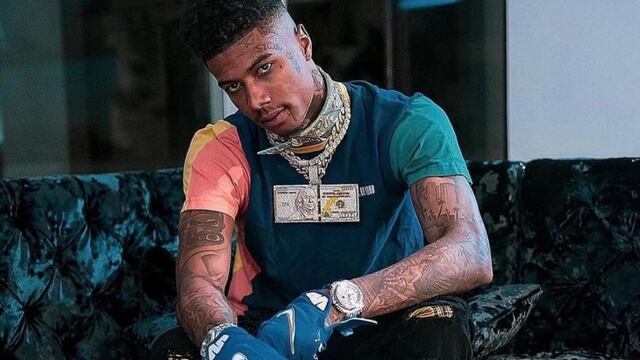 Blueface es cancelado por incitar al público a golpear a una fan por arrojarle hielo