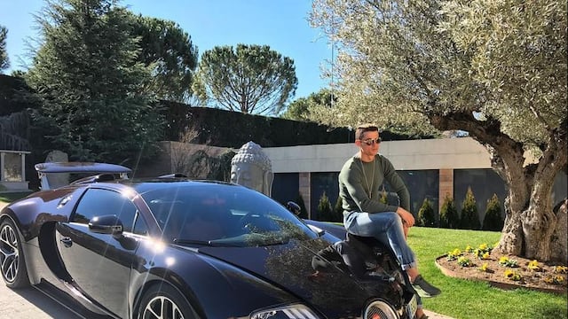 El Bugatti Veyron de Cristiano Ronaldo