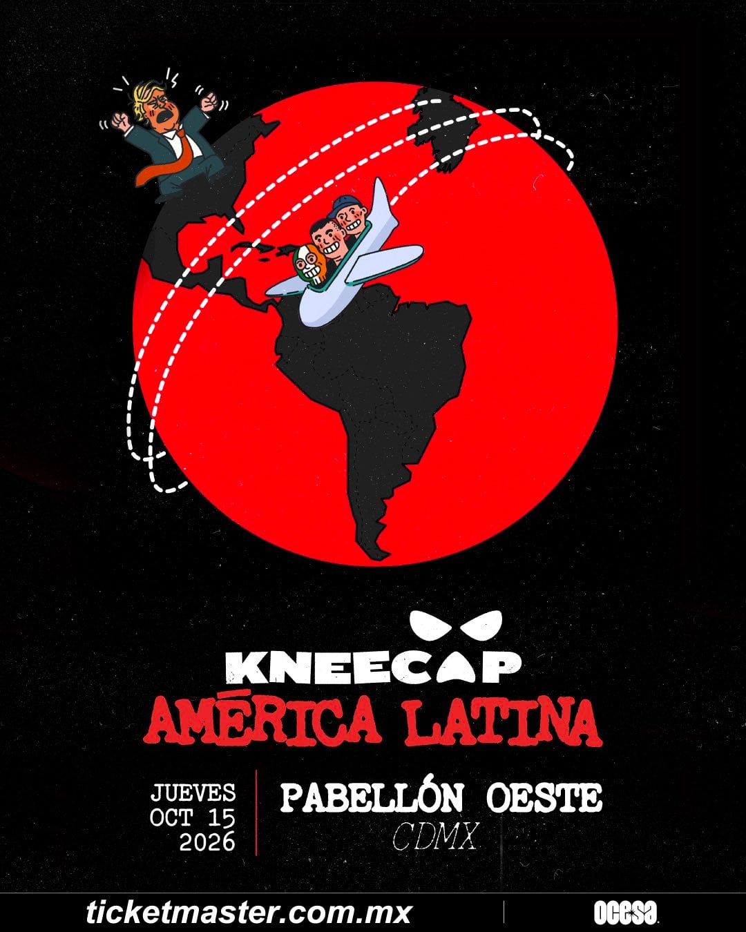 KNEECAP llega a CDMX: fecha y boletos para su concierto en Pabellón Oeste