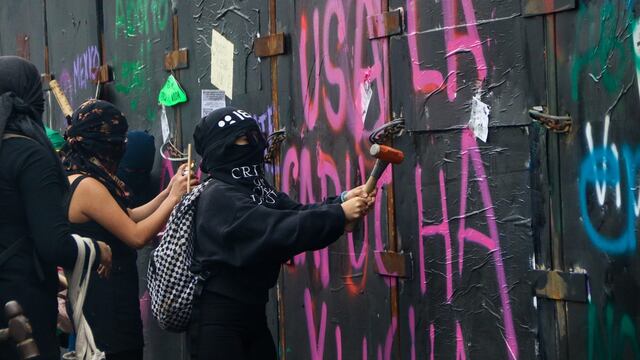 Protesta feminista en la CDMX
