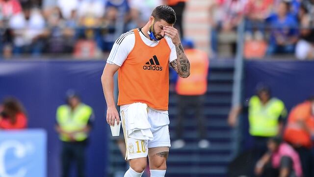 Gignac se resintió de su lesión