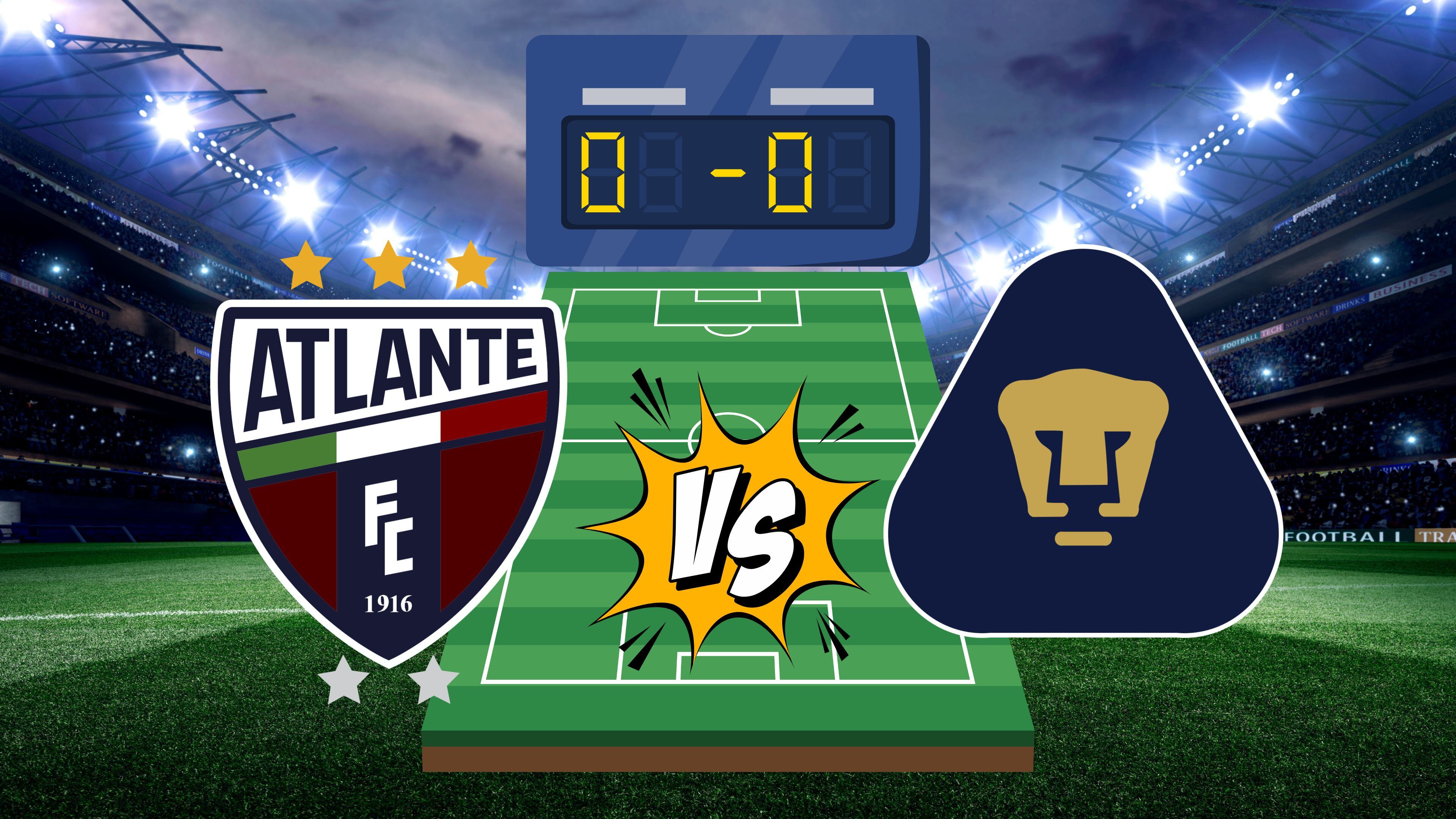 Atlante vs Pumas: Pronóstico y posibles alineaciones del partido de la Liga MX