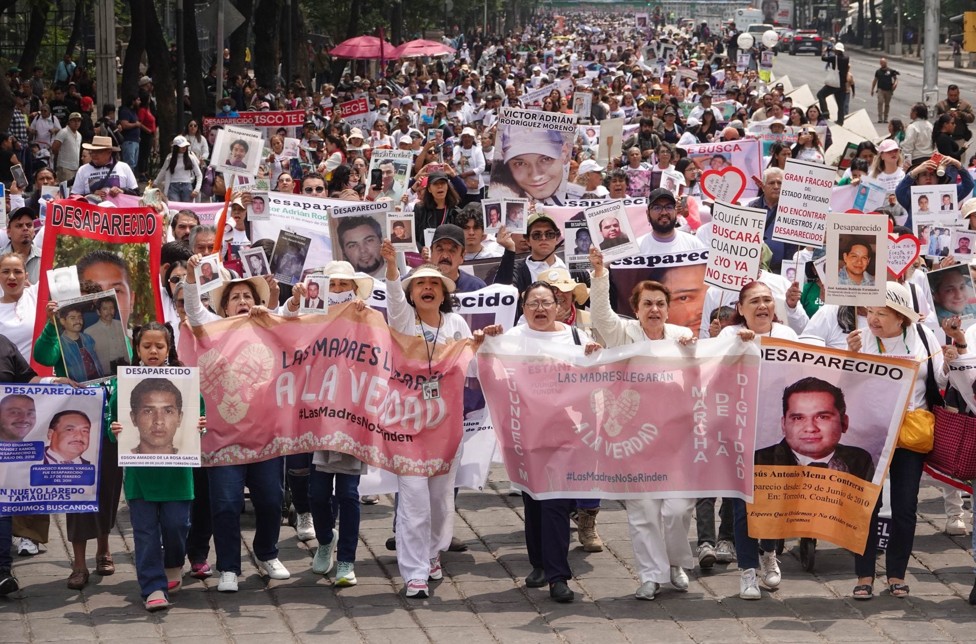 Las madres buscadoras este sábado 10 de mayo de 2025