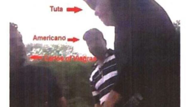 Difunden imagen de presunta reunión entre "La Tuta" y "El Americano", integrante de la Fuerza Rural