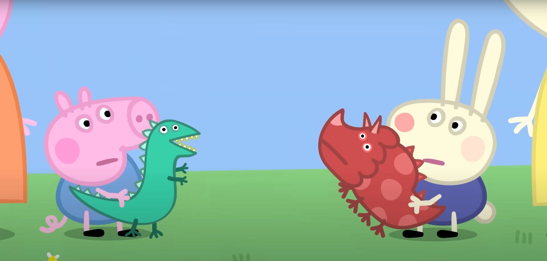 El capítulo del nuevo amigo de George, hermanito de Peppa Pig