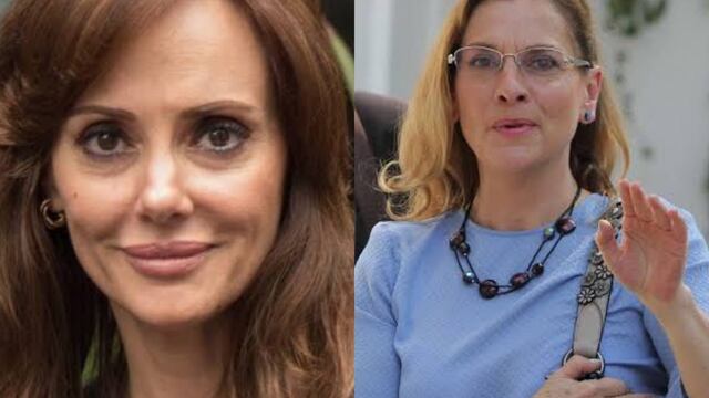 Lilly Téllez y Beatriz Gutiérrez Müller