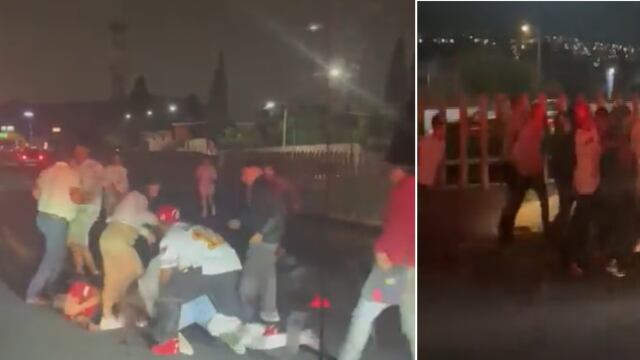 Riña en autopista México-Puebla