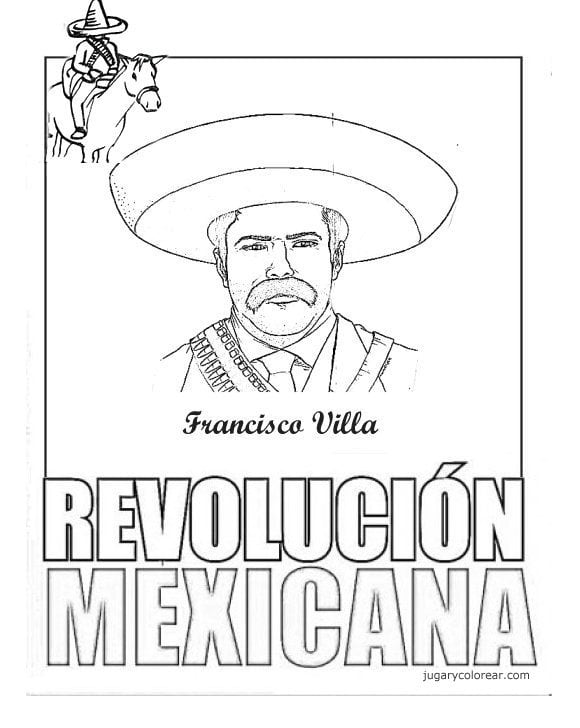 Dibujo Pancho Villa