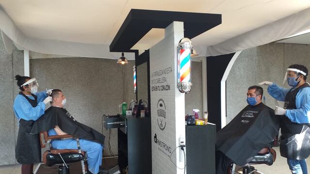 Peluquería itinerante Covid-19