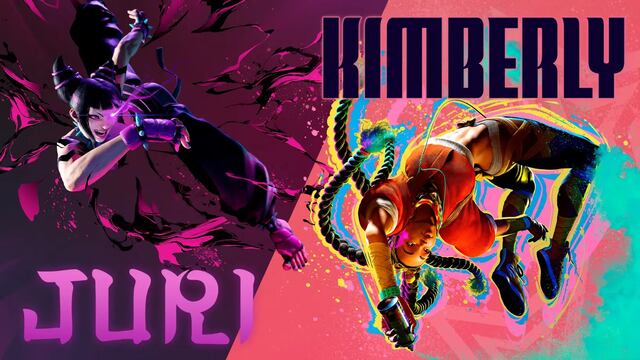 Juri y Kimberly en Street Fighter 6