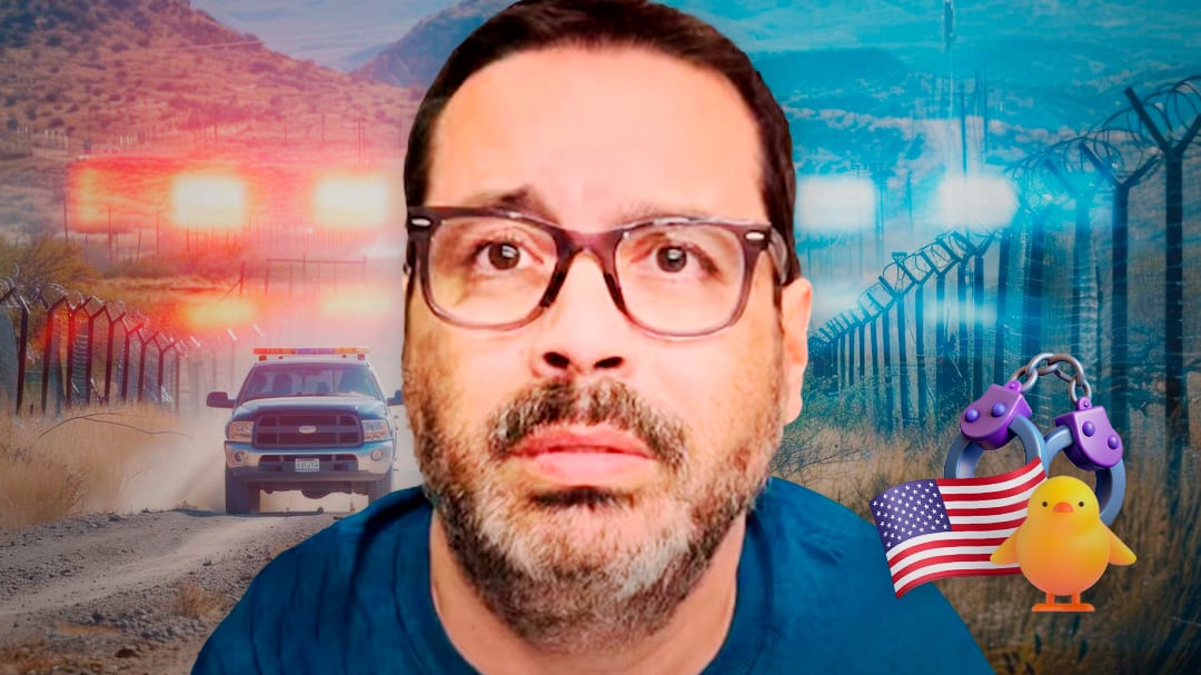 Octavio Jorge Cortés fue detenido al intentar ingresar a Estados Unidos con un pollero