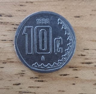 Moneda de 10 centavos tipo C