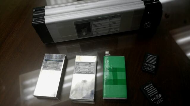 Baterías fabricadas con litio