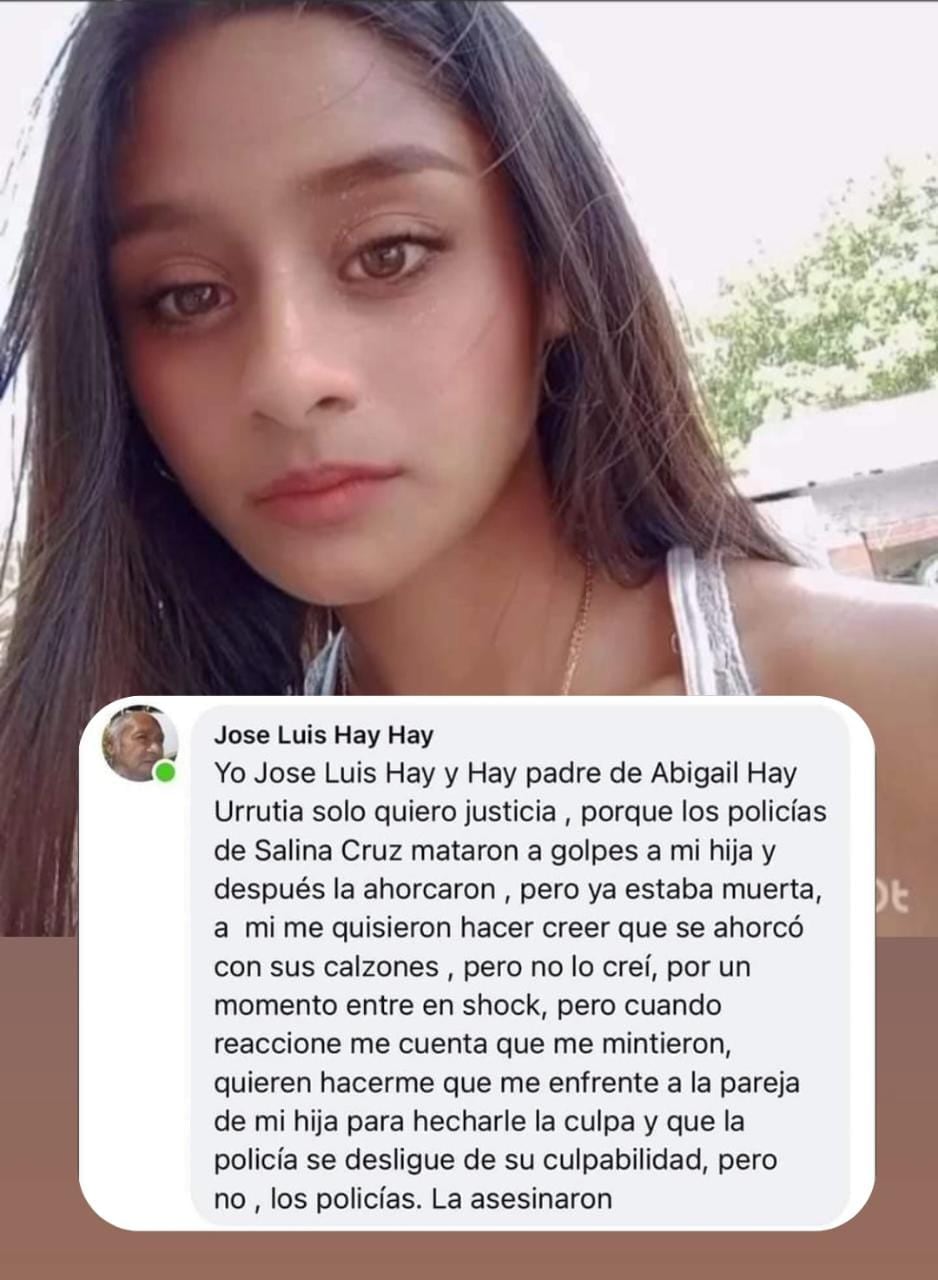 Abigail Hay muere tras ser detenida en Oaxaca; familia señala a policías