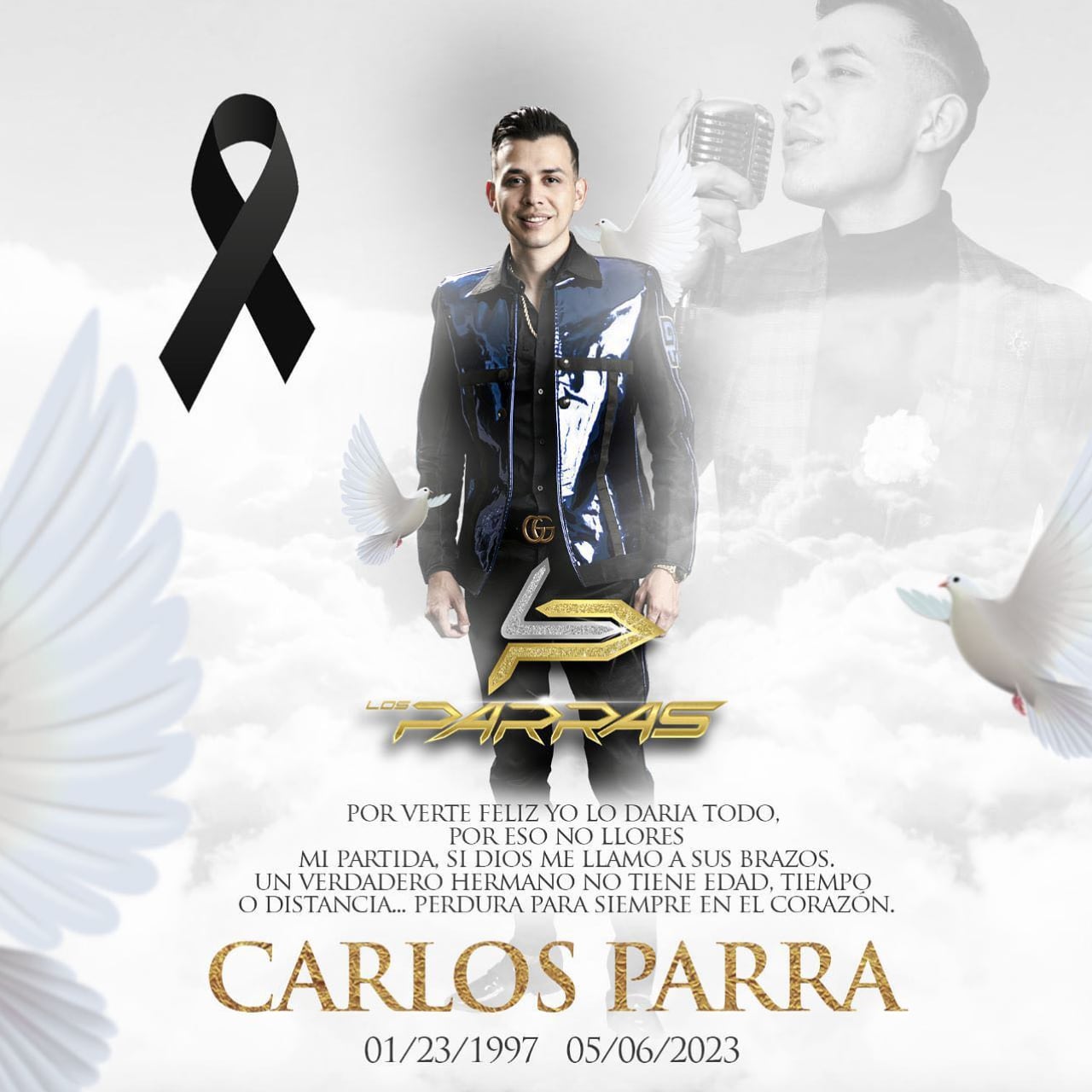 Comunicado muerte de Carlos Parra