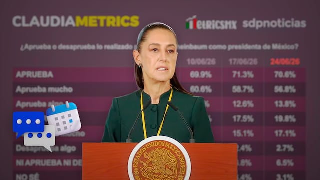 Claudia Sheinbaum aseguró que hay un pueblo que se siente parte del gobierno, ante la encuesta de MetricsMX que le da 71%