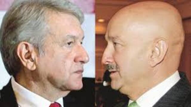 Presidente AMLO y su inverso, ex presidente Salinas