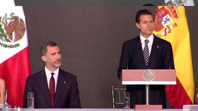Felipe VI y Peña Nieto
