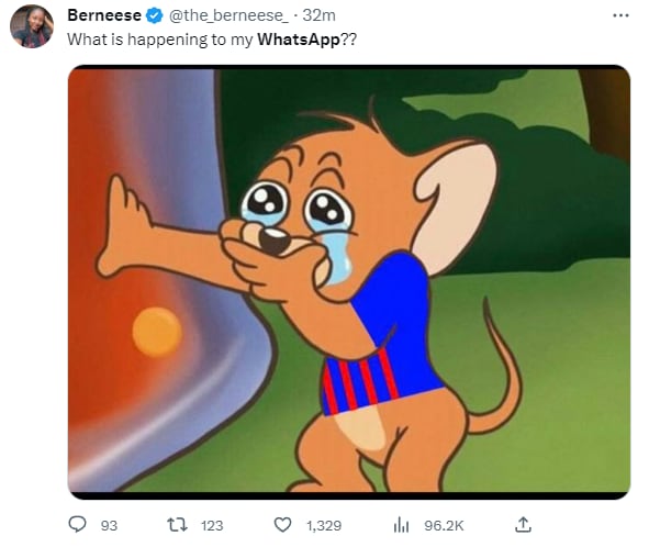 Memes por la caída de WhatsApp