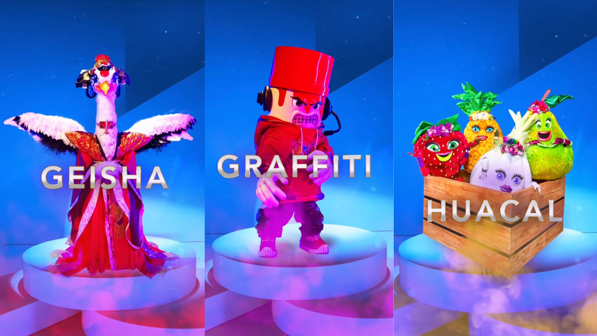 Personajes ¿Quién es la Máscara? 2022