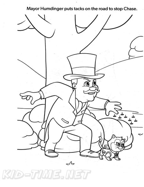 Dibujos de los Dibujos Gatitos Desastrosos de Paw Patrol