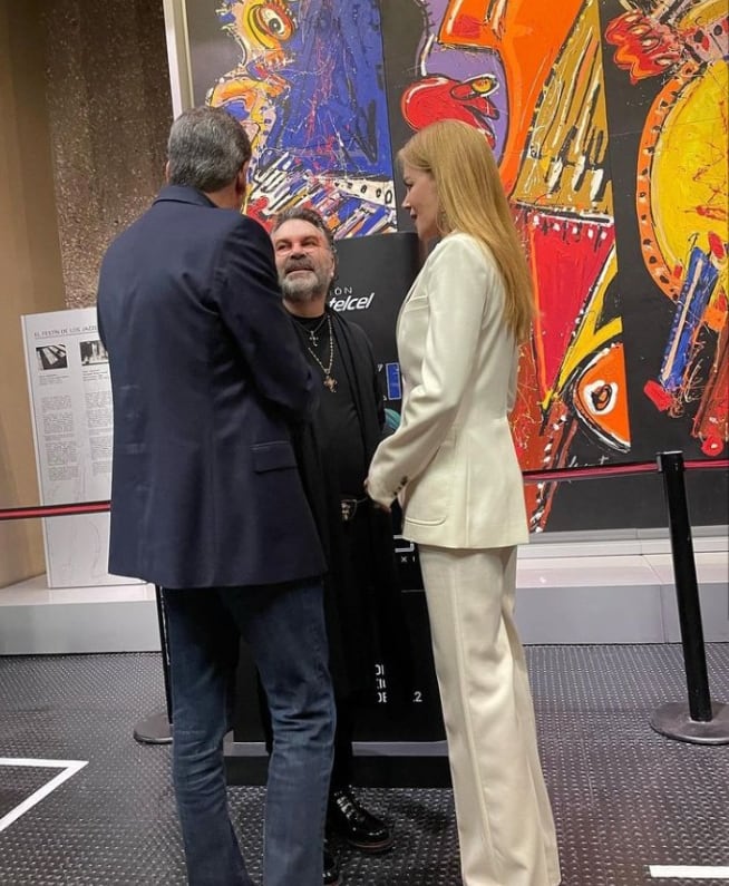 Nicole Kidman con Mijares