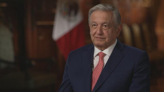 AMLO en entrevista con 60 Minutos, de CBS