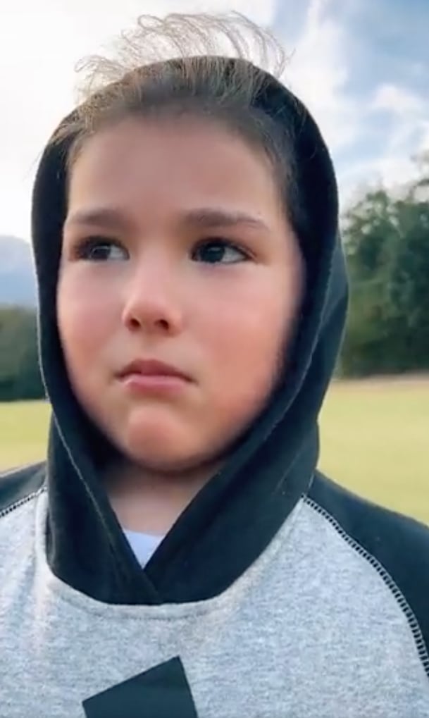 Ponchito de Nigris se asusta por broma de su papá