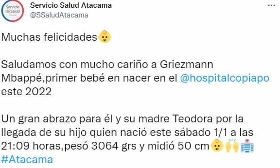 Nacimiento de Griezmann Mbappé