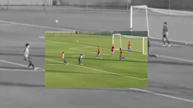 Jóven de 19 años marca golazo de rabona en Copenhague