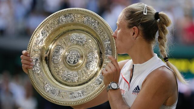 Kerber consiguió su primer titulo en Wimbledon