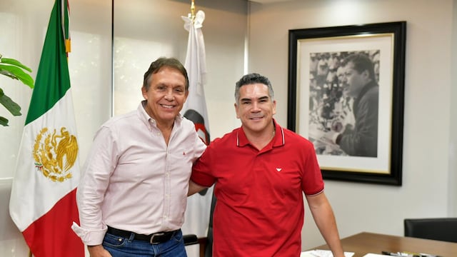 Alito Moreno en oficias del PRI