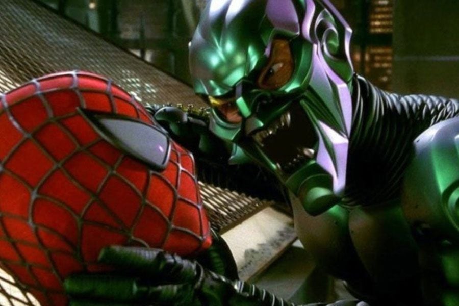 El Duende Verde de Willem Dafoe para 'Spider-Man'