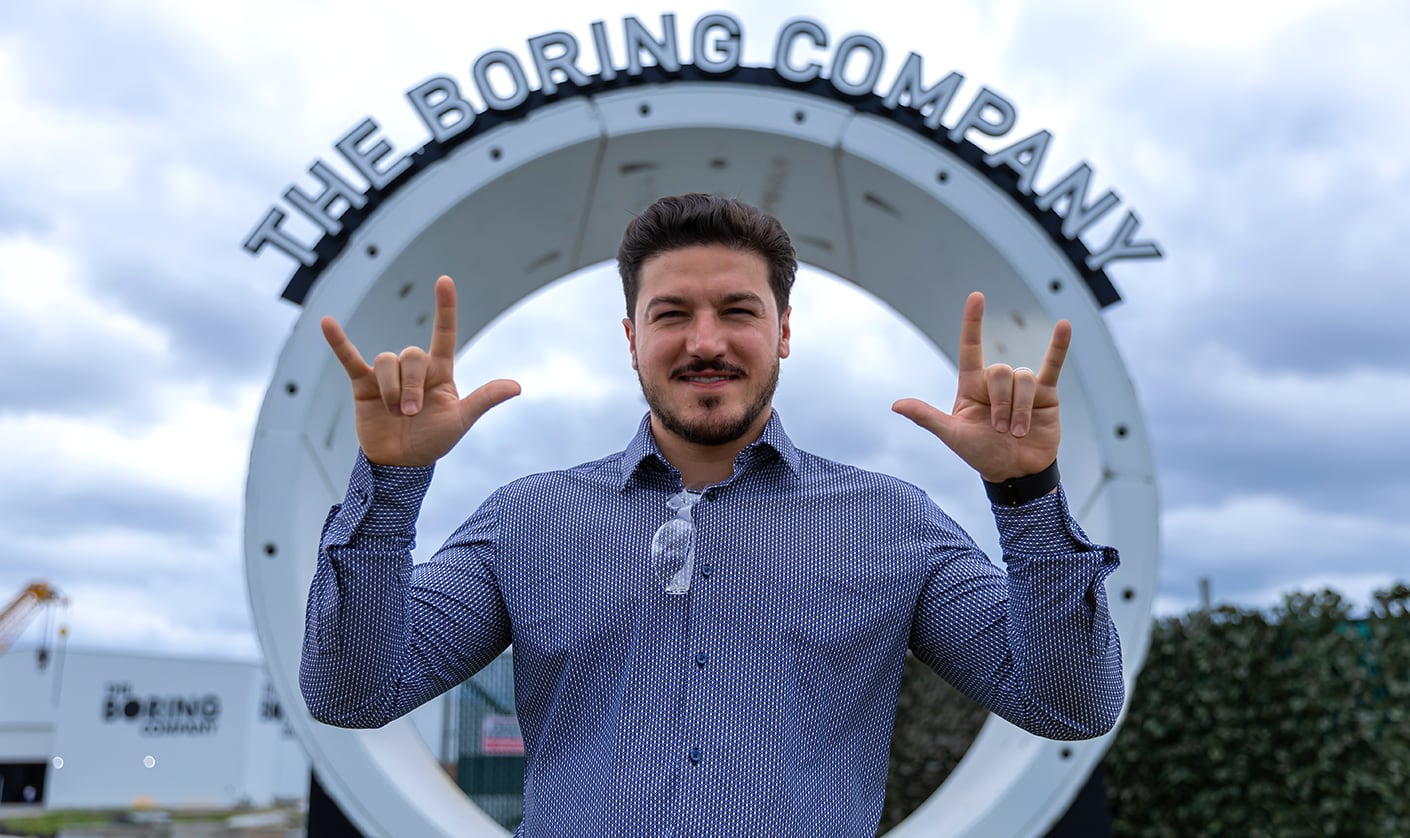 Samuel García y The Boring Company