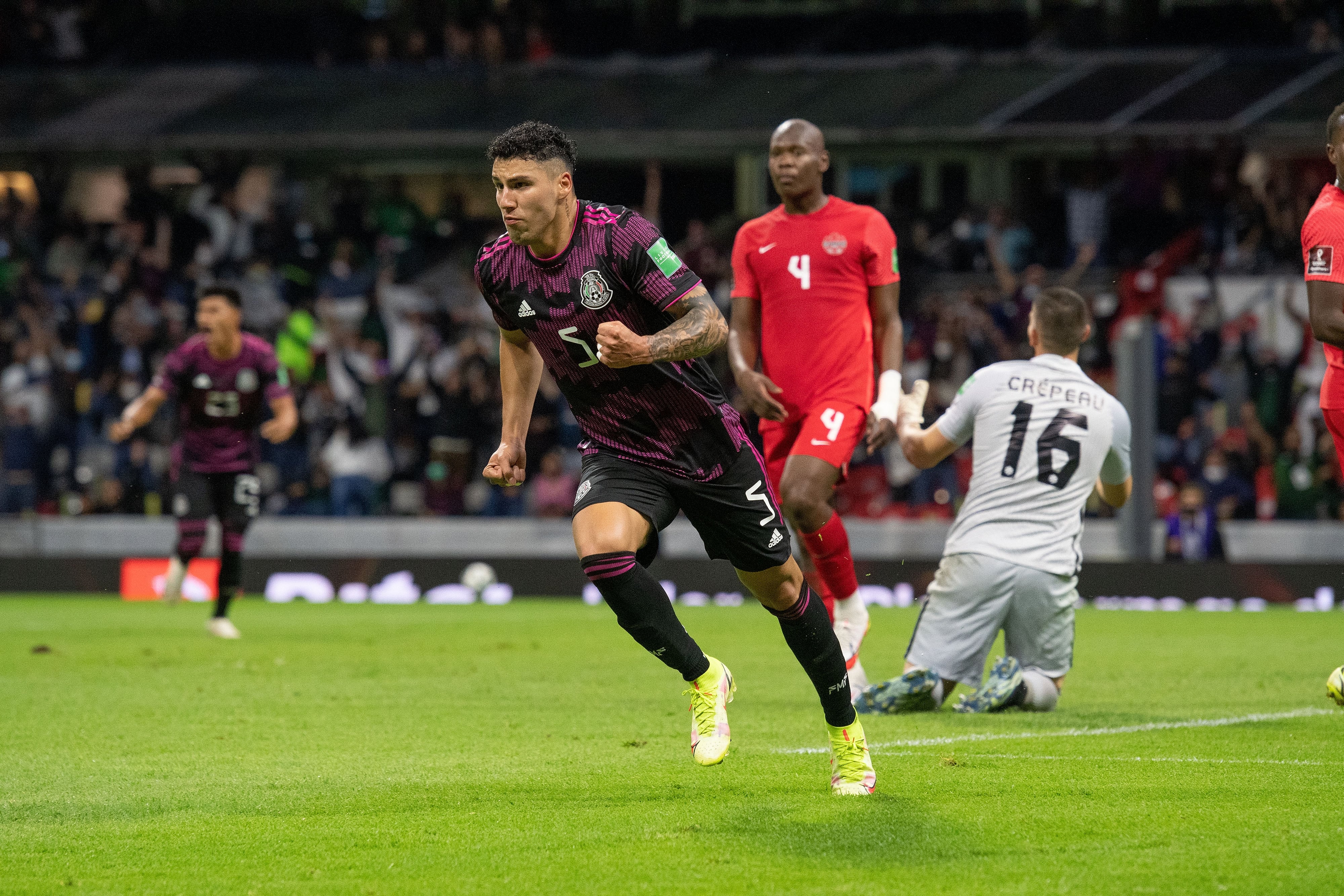 Jorge Sánchez abrió el marcador para México vs Canadá