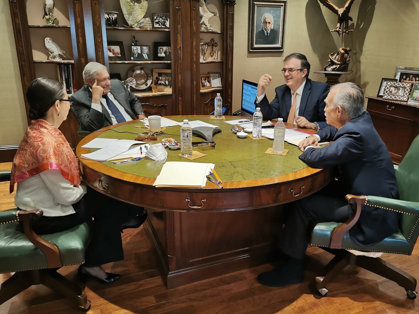 AMLO el 22 de enero