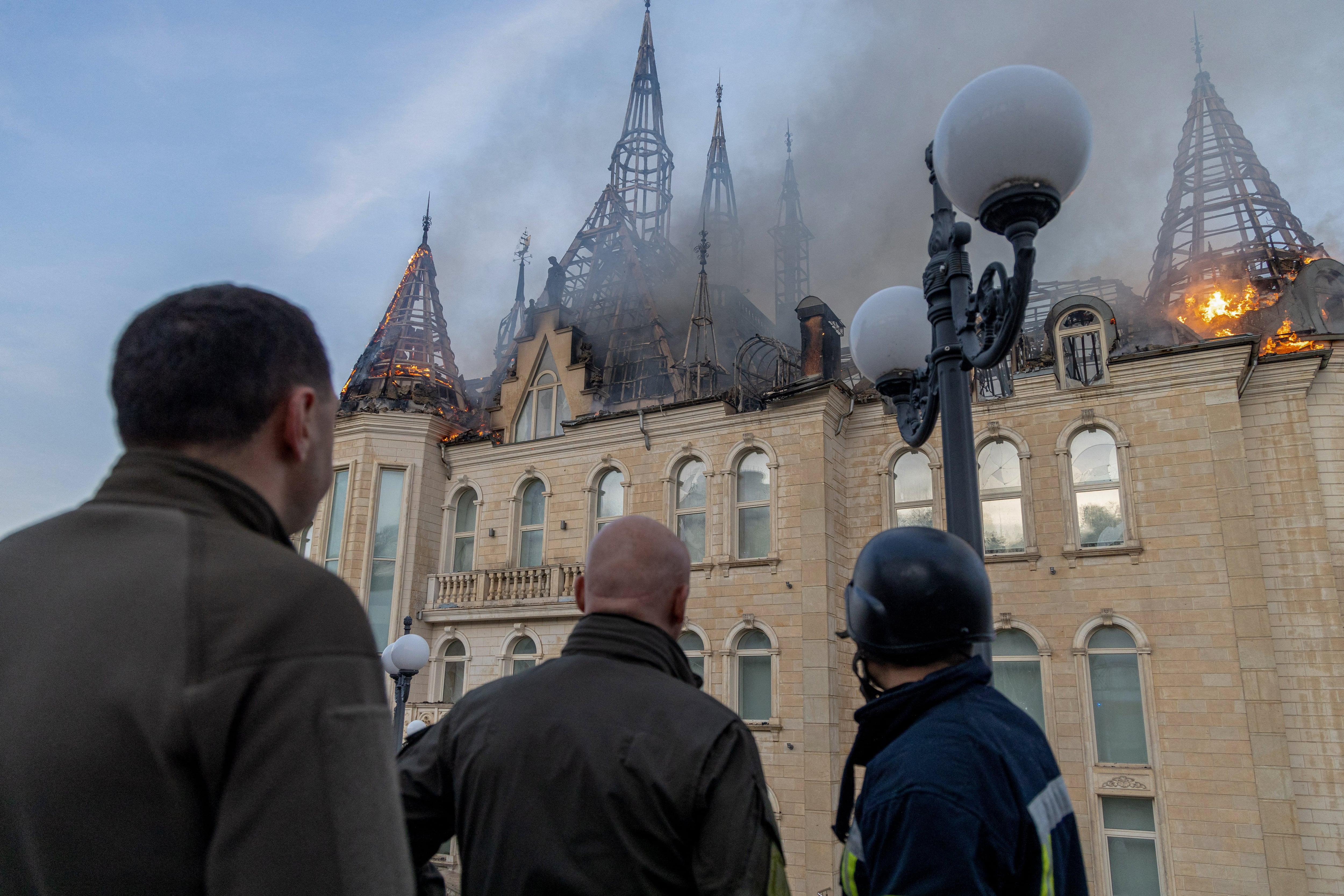 El castillo de Harry Potter en Odesa ha sido destruido por ataque militar de Rusia