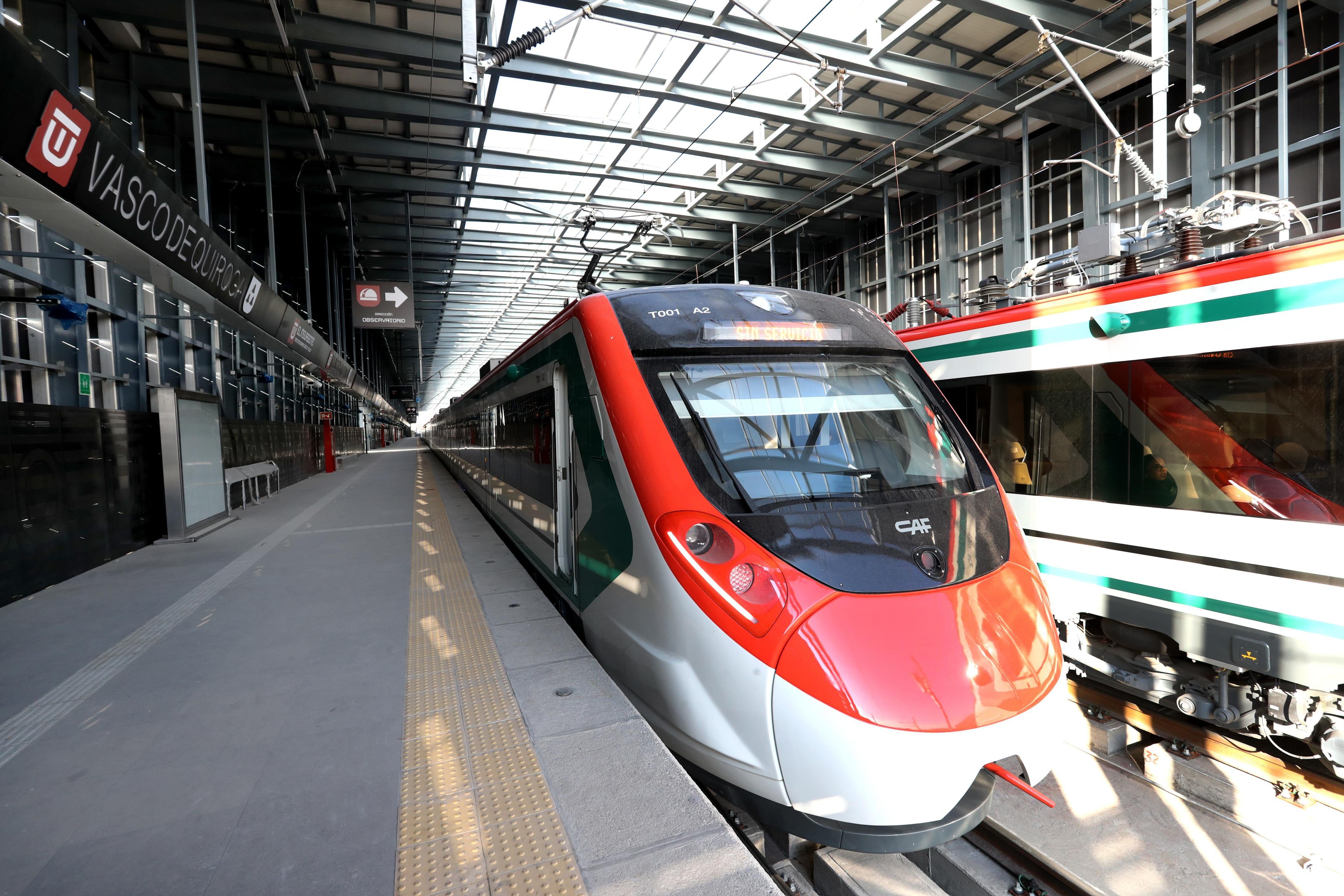 La SICT informó que el Tren México-Toluca se encuentra en últimas pruebas de seguridad