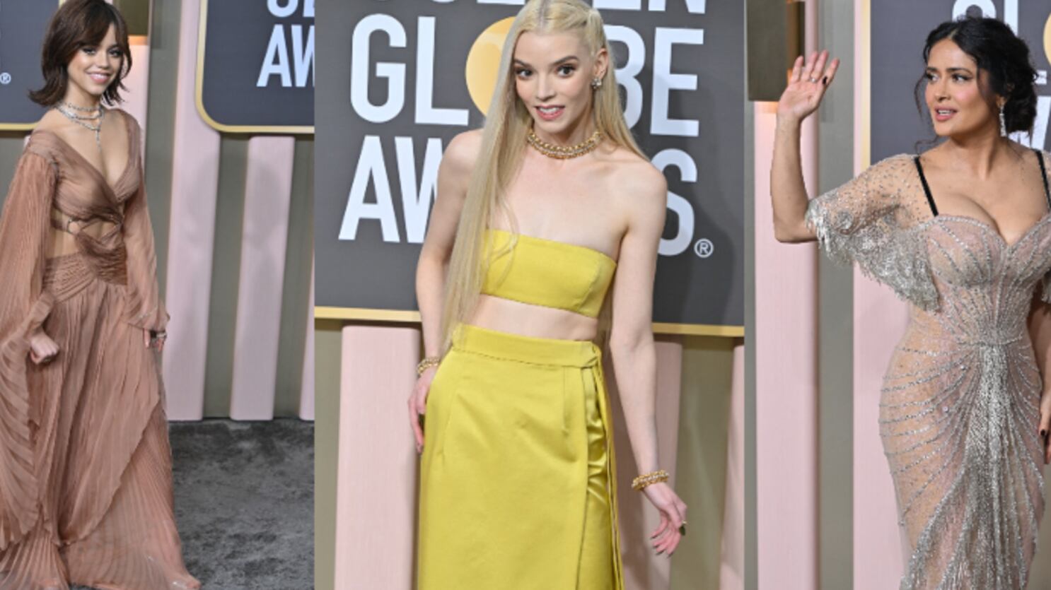 Globos de Oro 2023: Los 6 mejores vestidos que se vieron en la Alfombra Roja